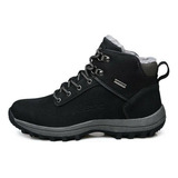 Zapatos De Hombre Impermeables Nieve Térmica Viajes Senderis