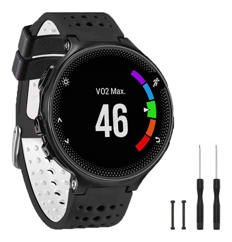 Malla Garmin Forerunner 220/230/235/620/630/735xt Negro /bl.