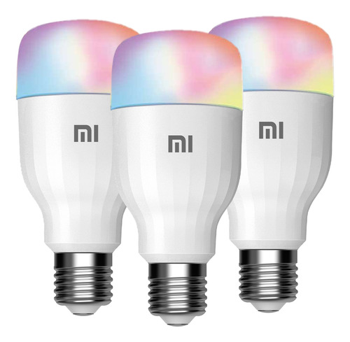 Mi Smart Led Bulb Essential (white And Color) 3-pack