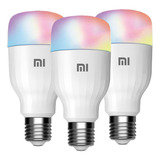 Mi Smart Led Bulb Essential (white And Color) 3-pack