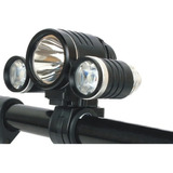 Kit Farol Jws 913w Bike Profissional 3 Leds 1930000 Lumens  