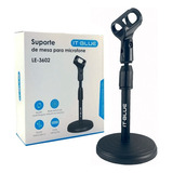 Suporte De Mesa It-blue 3602 Para Microfone Mini Pedestal