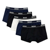 Boxers Hugo Boss 5 Pack Trunk/ Cotton Blend - Originales