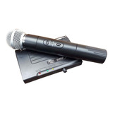 Microfono Inalámbrico Profesional, Wireless Vhf, Karaoke, Pc
