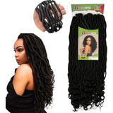 Cabelo Goddess Locs Fibra Orgânica Japonesa 360 Gramas