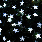 Guirnalda Luces Led Con Forma De 28 Estrellas-incluye Pilas