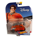 Wreck-it Ralph Disney Hot Wheels Series 4/6 Character Cars Color Naranja Claro