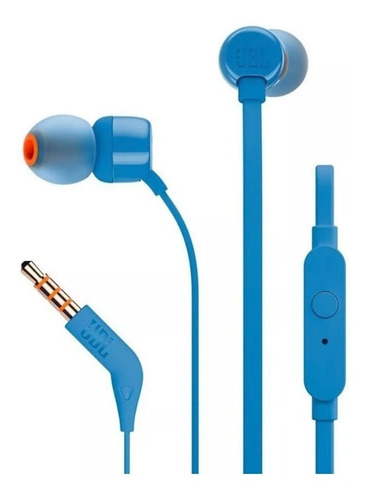 Auriculares In-ear Jbl Tune 110 Jblt110 Blue