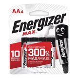Pila Chica Energizer Aa  Blister X 4 Unidades