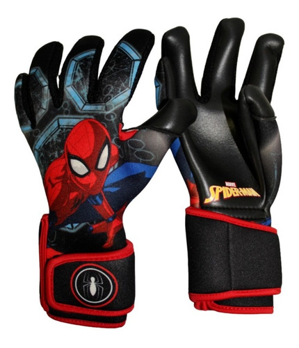 Guantes Arquero Spiderman 2022/23 Infantil Celeste Marvel