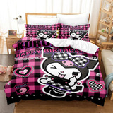 Funda De Edredón Infantil Kuromi Bedding Set Nime