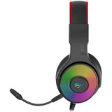 Headset Gamer Havit H2028u Usb 7.1 Rgb Preto Chega Hoje Sp