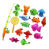 Juego De Modelos De Peces De 3x15 Piezas, Juguete De Baño