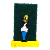 Porta Esponja Para Trastes Homero Simpson 3d