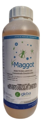 Insecticida Maggot 1lt, Moscas, Mosquitos, Pulgas, Avispas 
