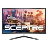 Monitor Curvo 24'' Sceptre Color Negro 1080p Hasta 165hz