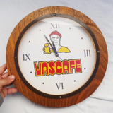 Reloj De Pared Bar Vascafe Confiteria Retro Publicitario