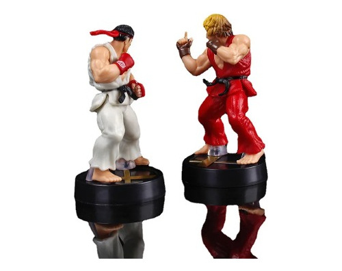 Set De Figuras Street Fighter: Ken + Ryu.