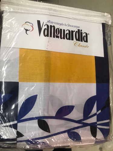 Juego De Sábanas Estampada Vanguardia Individual