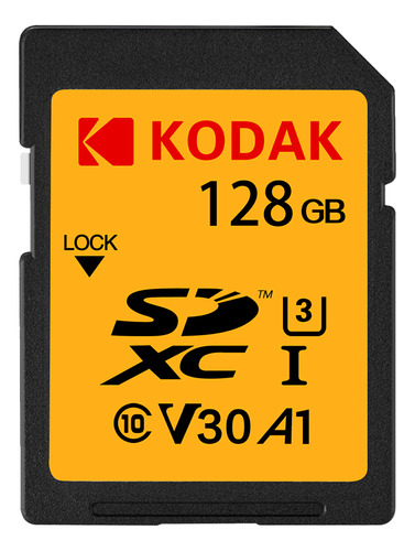 Tarjeta Sd Kodak V30 U3 128gb Tarjeta De Memoria Sdxc C10