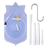 Kit De Enema De Silicone Para Limpeza Intestinal/