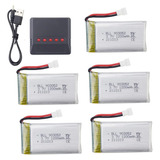 5pcs 3 7v 1200mah Actualización De Batería De Políme...