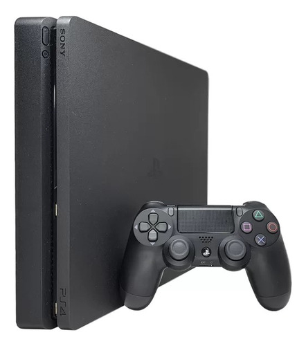 Console Playstation 4 Slim 1tb Standard Sony Cor Preto