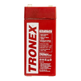Bateria Sellada Recargable Plomo Ácido Tronex 4v 4.5ah 1.35a