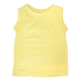 Camisa Masc. Regata Essencial Ogochi Juvenil Amarela 