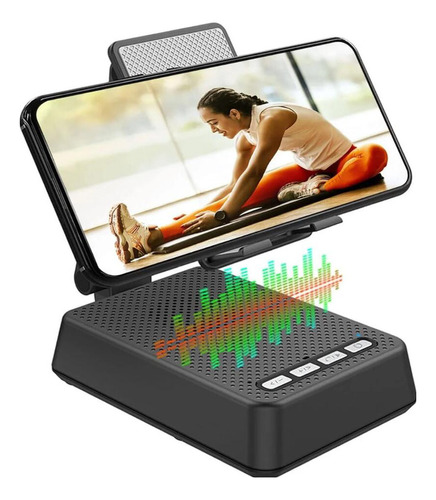 Alto-falante Bluetooth Portátil Com Suporte Para Celular