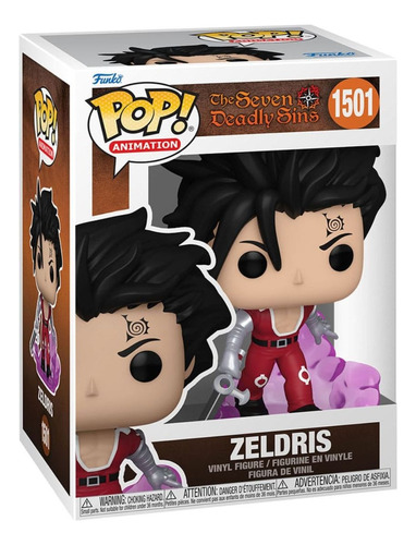 Funko Pop! Animation: The Seven Deadly Sins - Zeldris #1501