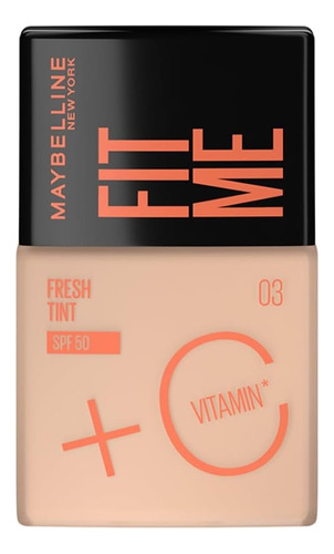 Maybeline Fit Me Fresh Tint Spf 50 + Vitamina C - 30ml