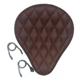 Sillin Bobber Choppper  M110  C/ Resortes  Marron Chocolate