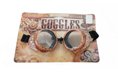 Óculos Vintage Fantasia Cibernético Goggles Steampunk 