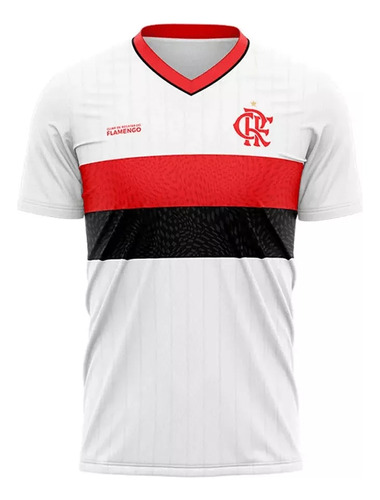 Camiseta Braziline Wit Time Flamengo Masculino Branco