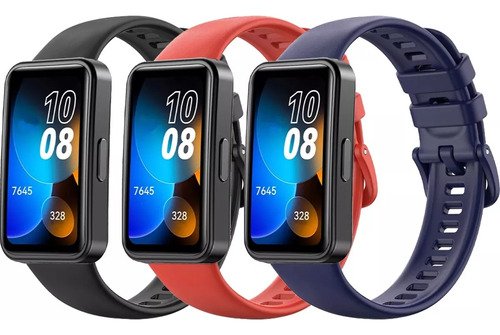 3 Piezas Correa De Extensible Silicon Para Huawei Band 8