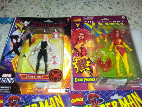 Lote 5 Marvel Legends Gwen Fenix Banshee Psylocke Gambit