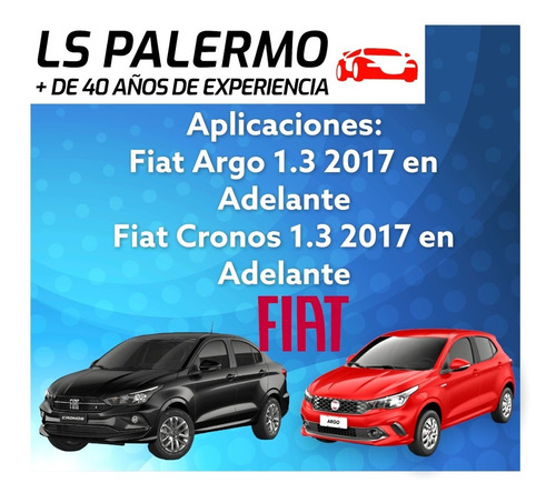 Kit Filtros + Aceite Selenia K 15w40 Fiat Argo Cronos 1.3 Foto 2