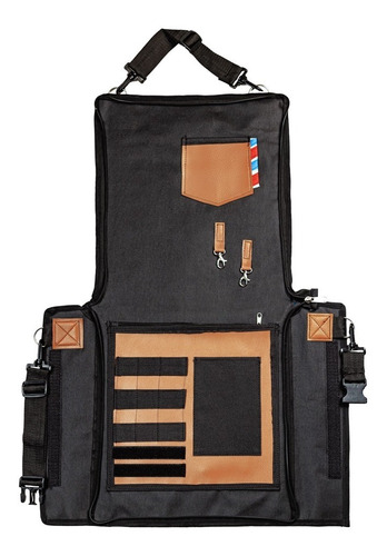 Mandil Barbero New York Classic Bag 2 Usos. Porta Utensilios