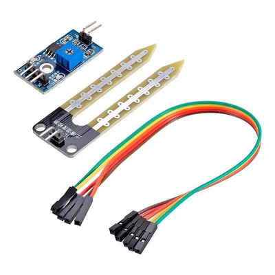 Sensor De Humedad De Tierra Suelo Yl-69 Y Lm393 Arduinuu Pic