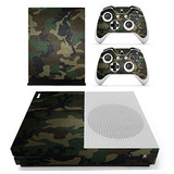 Skinown Xbox One S Adhesivo De Camuflaje De Piel Delgada