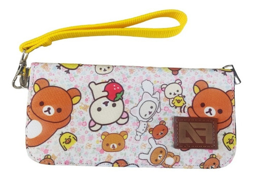 Cartera Con Monedero Anime Rilakuma