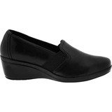 Zapato Negro Mujer Plataforma Flexi 5211 Fashion Confort