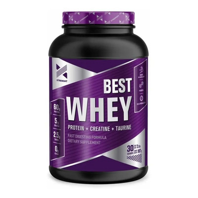 Proteína Xtrenght Nutrition Best Whey 2lbs Banana Polvo Deportivo | Envío gratis