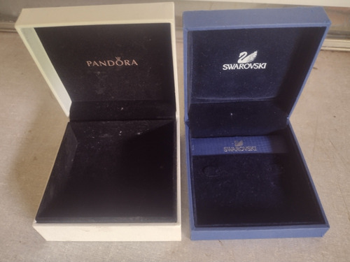 Kit 2 Caixa Vazia Swarovski Pandora Originais Usadas