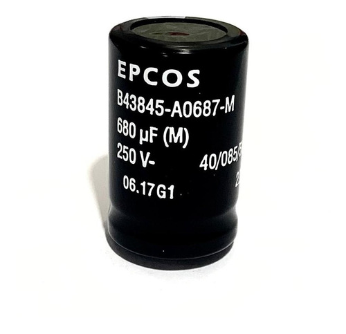 2x Capacitor Eletrolitico 680uf X 250v * 680 Uf * 85ºc