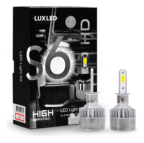 Kit Focos Led S6 Hd Auto Moto Tecnologa Alemana H4 H7 H11  Hummer H3