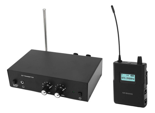 Sistema De Monitor Inalámbrico Estéreo Uhf Transmisor 863865