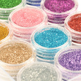 Glitter Wenida - Polvo Holografico Para Festivales, 12 Color