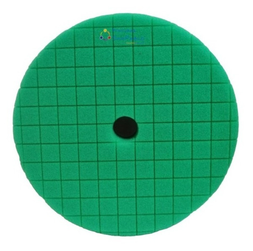 Borla Verde Para Pulir Corte Duro 7  (base Velcro) Würth